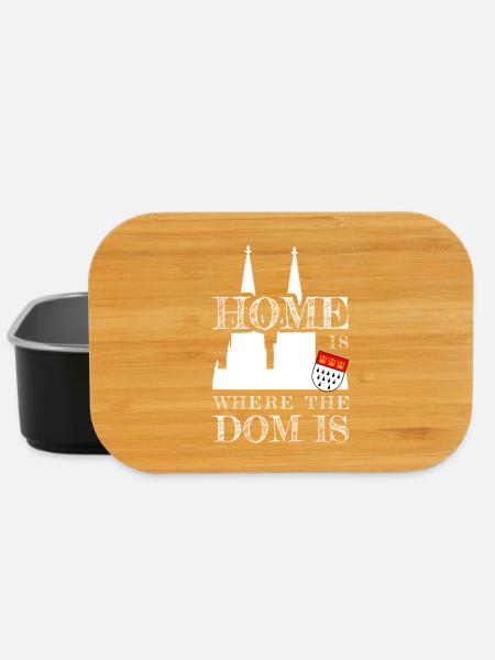 Köln Home Is Where The Dom Is Kölner Karneval Köln - Lunch Box - Schwarz