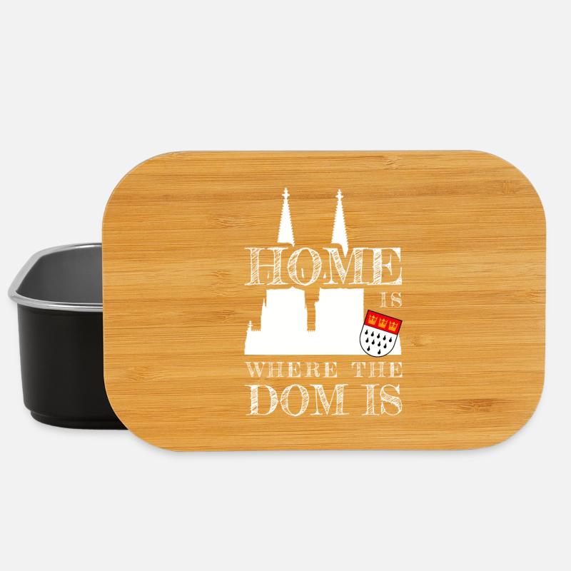 Köln Home Is Where The Dom Is Kölner Karneval Köln - Lunch Box - Schwarz