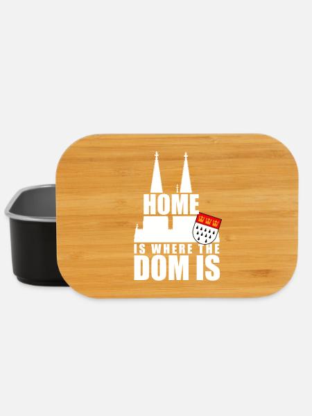 Köln Home Is Where The Dom Is Kölner Karneval Köln - Lunch Box - Schwarz