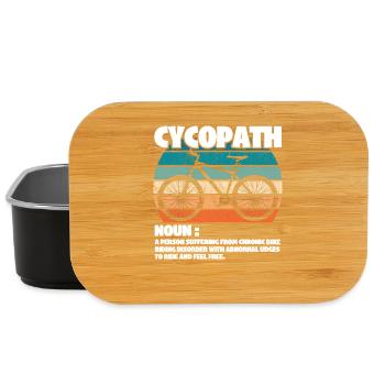 Mountainbike Cycopath Substantiv - Lunch Box - Schwarz - Vorne