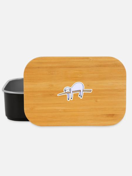 sloth - Lunch Box - black