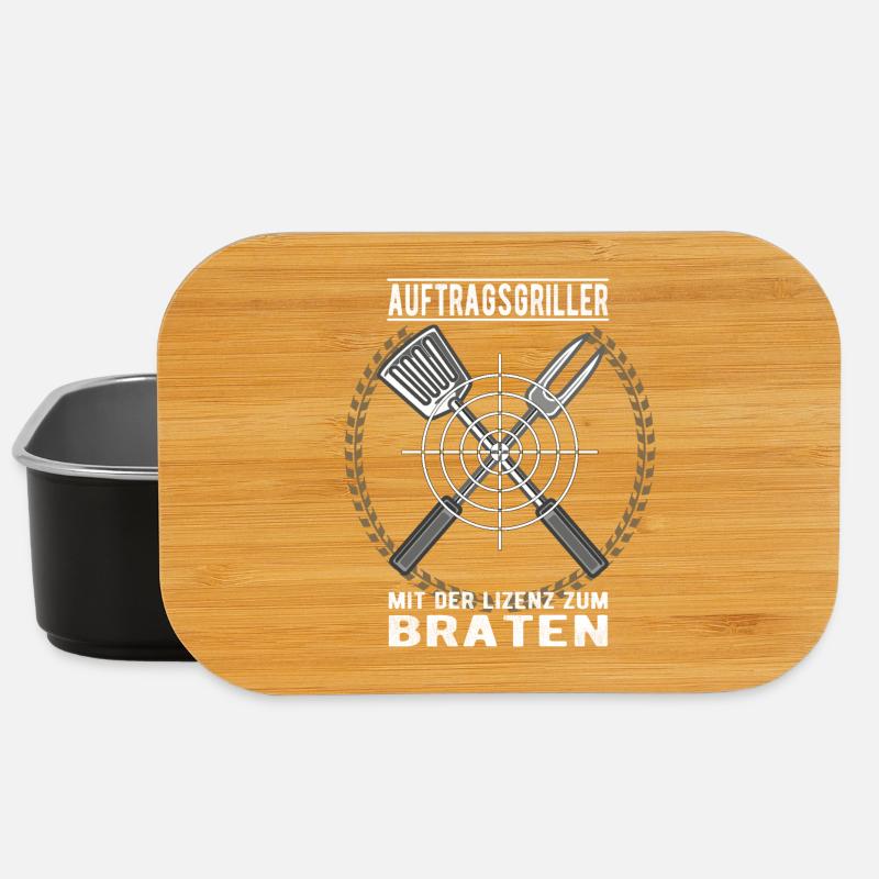 Auftragsgriller - Lunch Box - Schwarz