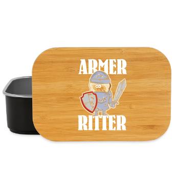 Armer Ritter, Frech Toast - Lunch Box - Schwarz - Vorne