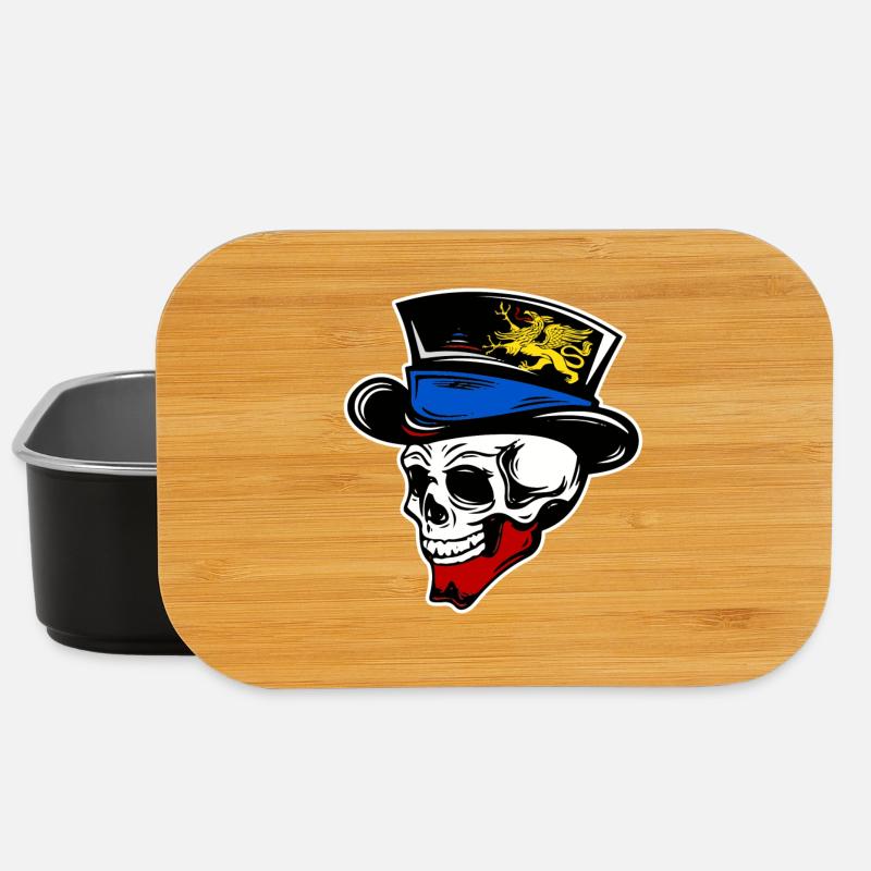 Totenkopf Rostock - Lunch Box - Schwarz