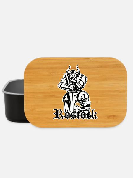 Rostock Wikinger - Lunch Box - Schwarz