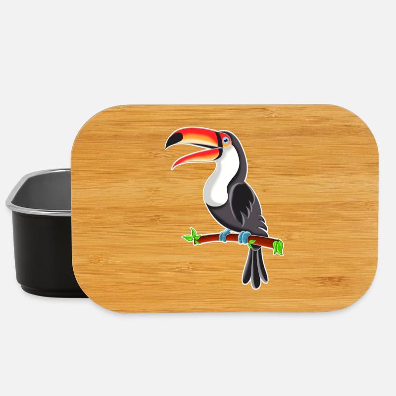 Toucan - Boîte à goûter - noir
