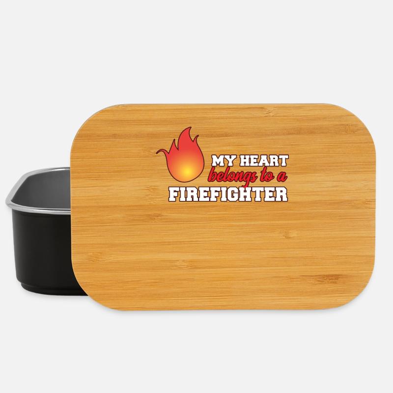 Feuerwehr - Lunch Box - Schwarz