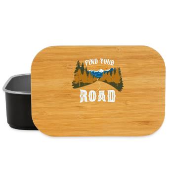 Road trip - Lunch Box - black - Front