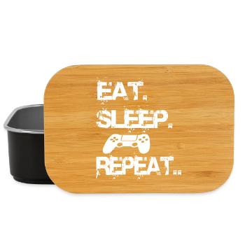Gamer - Lunch Box - black - Front