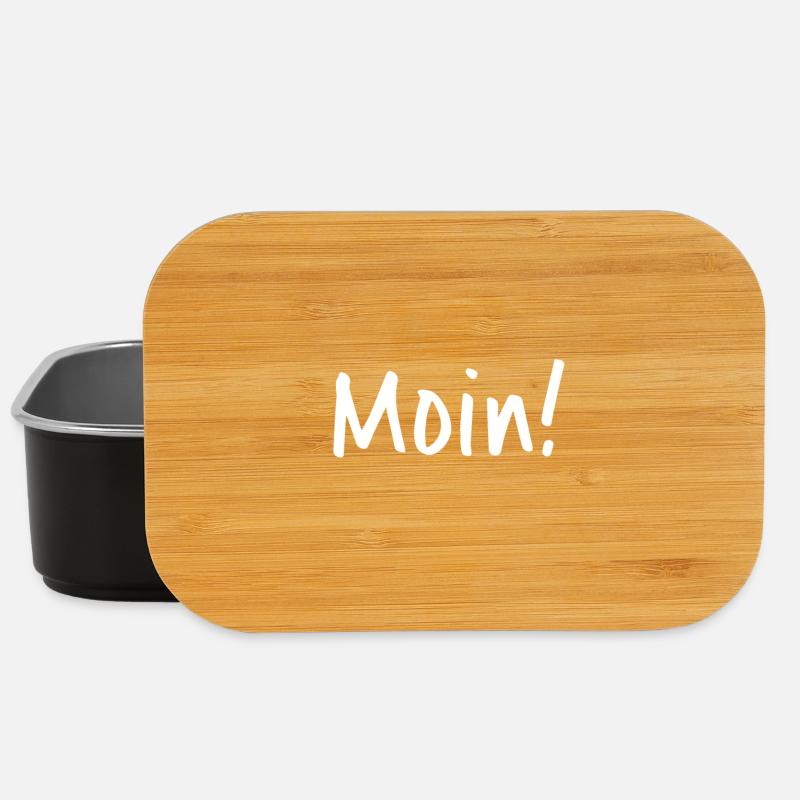 Moin für Nordlichter - Lunch Box - Schwarz