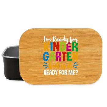 Kindergarten - Lunch Box - Schwarz - Vorne