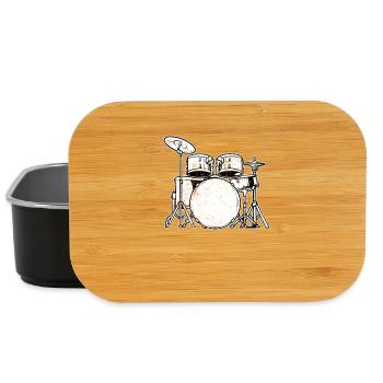 Tambour Batteur - Boîte à goûter - noir - Devant