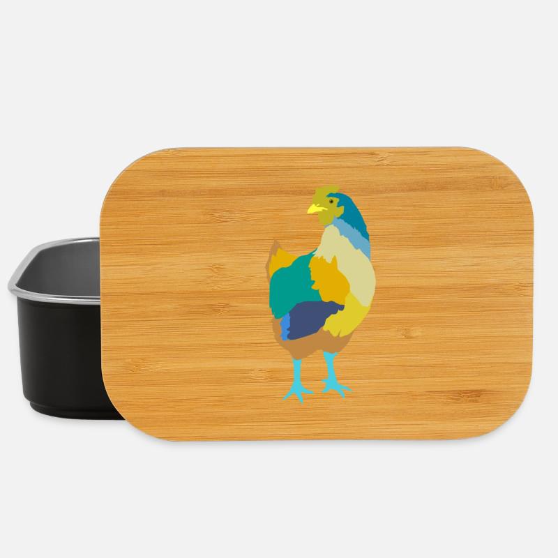 Huhn - Lunch Box - Schwarz
