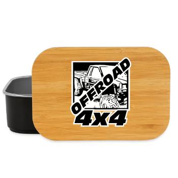Offroad 4x4 - Offroader Truck - Offroad - Lunch Box - black - Front