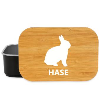 Hase - Lunch Box - Schwarz - Vorne