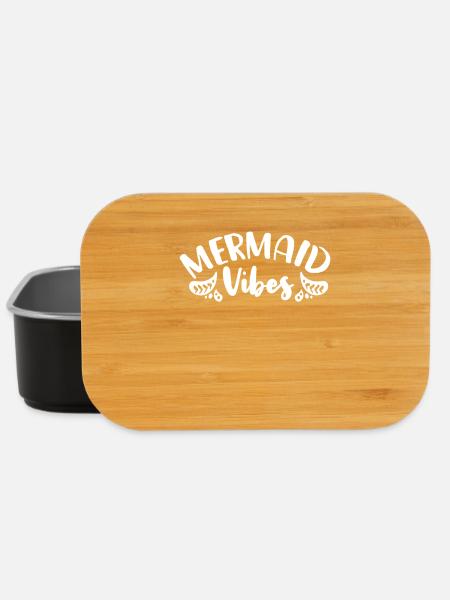 Mermaid - Lunch Box - black