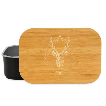 Hirsch - Lunch Box - Schwarz - Vorne