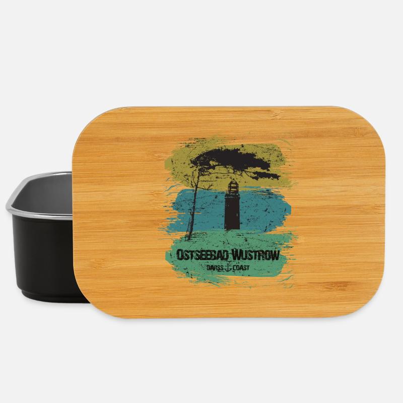 Wustrow Ostsee - DarssCoast - Halbinsel Darss - Lunch Box - Schwarz