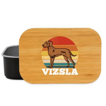 Vizsla Rétro - Boîte à goûter - noir - Devant