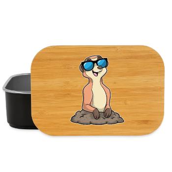 Erdmännchen Sonnenbrille - Lunch Box - Schwarz - Vorne