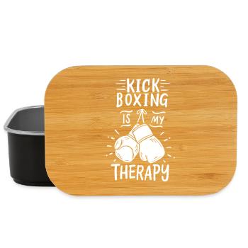 Kickboxen Kickboxer - Lunch Box - Schwarz - Vorne