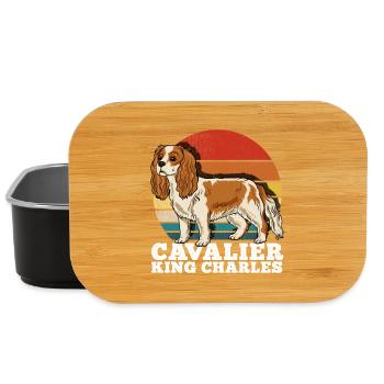 Cavalier King Charles - Lunch Box - black - Front