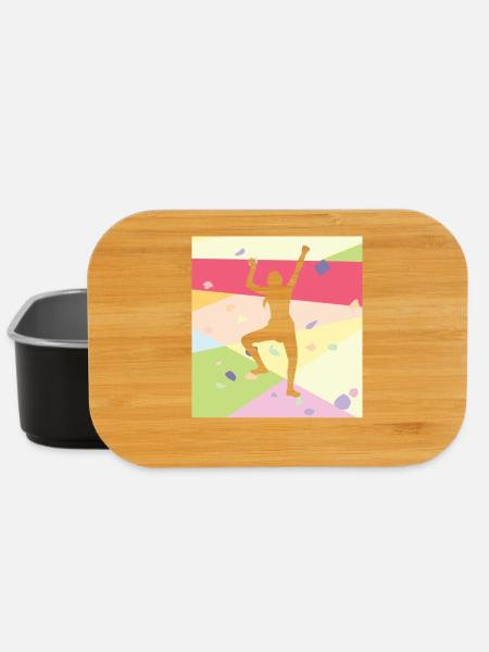 Climbing Climbers - Lunch Box - black