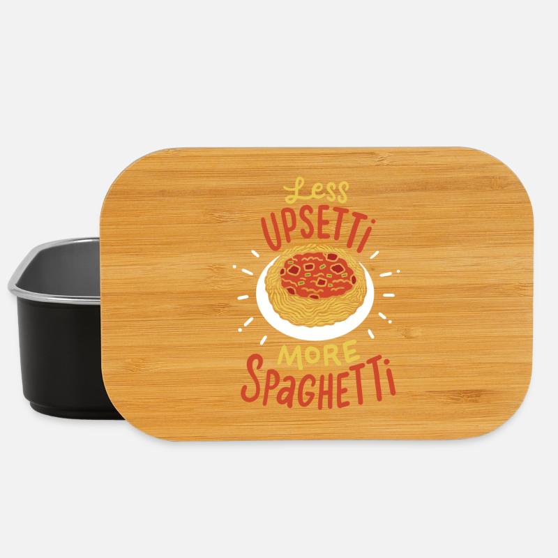 Spaghetti - Lunch Box - Schwarz