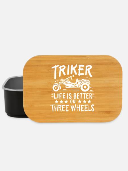 Triker Trike Chopper - Lunch Box - black