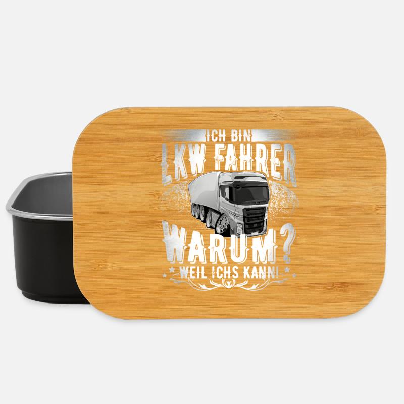 Lkw Fahrer - Lunch Box - Schwarz