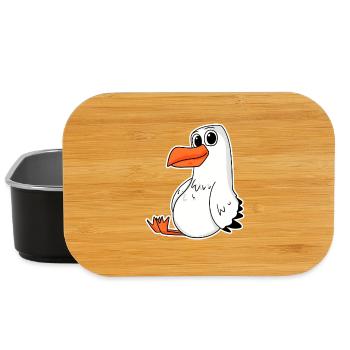 gull - Lunch Box - black - Front