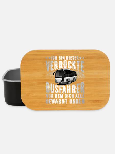Busfahrer - Lunch Box - Schwarz