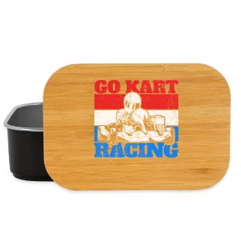 Go-kart Racing Go-kart karting - Lunch Box - black - Front