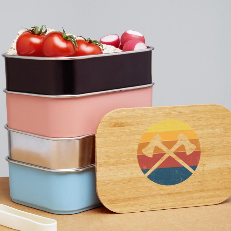 Axe Throwing Axe Throwing Axe Retro Lunch Box