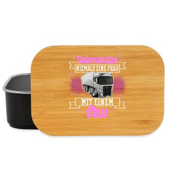 CONDUCTEUR DE CAMION - Boîte à goûter - noir - Devant