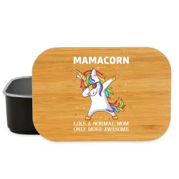 Mamacorn - Lunch Box - black - Front