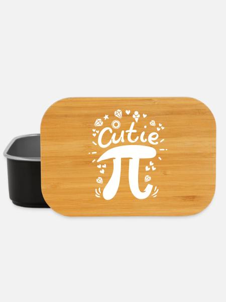 Pi Pi Day Mathe - Boîte à goûter - noir