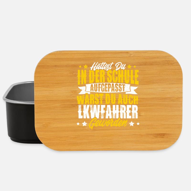 Lkw Fahrer - Lunch Box - Schwarz