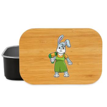 Hase Friseur Föhn - Lunch Box - Schwarz - Vorne