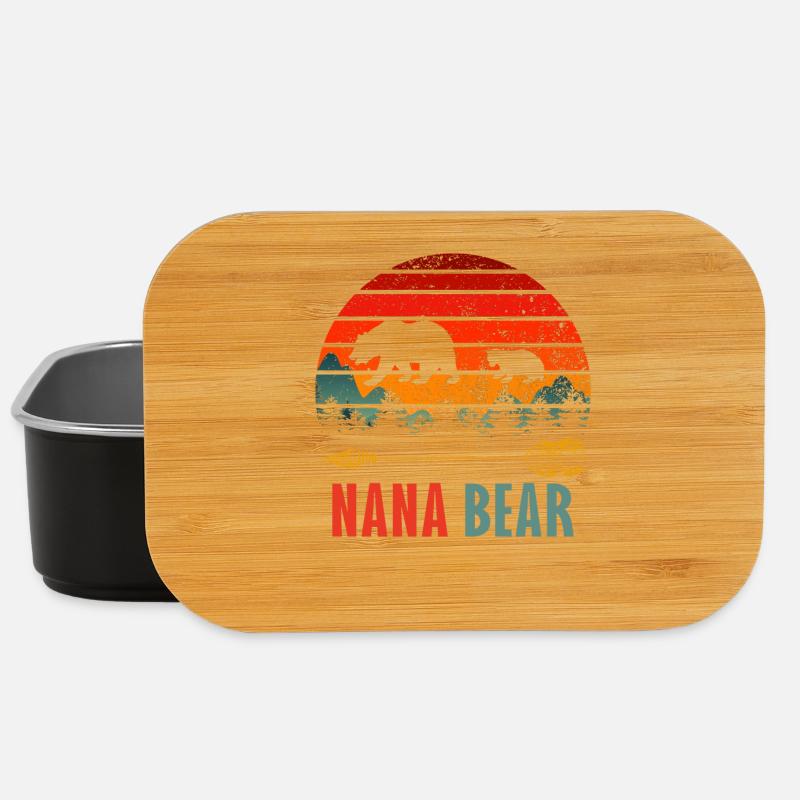 nana bär - Lunch Box - Schwarz