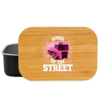 Truck driver - Lunch Box - black - Front
