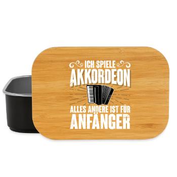 Akkordeon - Lunch Box - Schwarz - Vorne