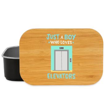 Elevator Elevator Technician Elevator Mechanics - Lunch Box - black - Front
