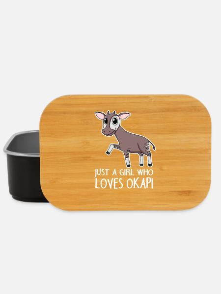 Okapi - Lunch Box - Schwarz