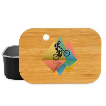 Vtt Rétro - Boîte à goûter - noir - Devant