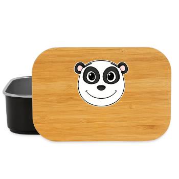Panda - Lunch Box - Schwarz - Vorne