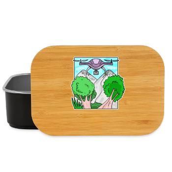 Drohne - Lunch Box - Schwarz - Vorne