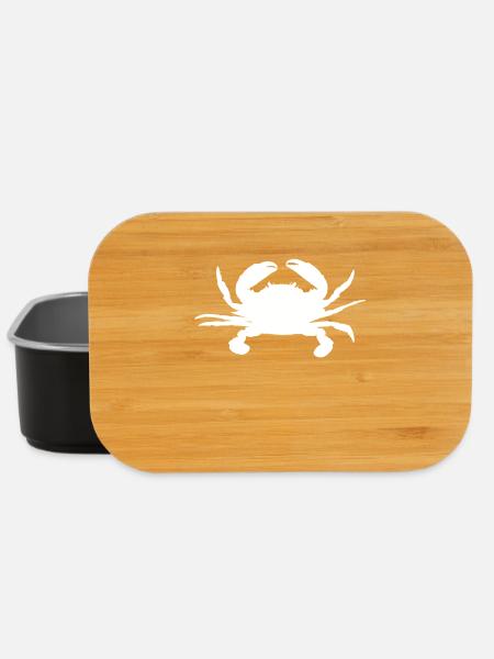 Krabbe Krabben-Liebhaber - Lunch Box - Schwarz