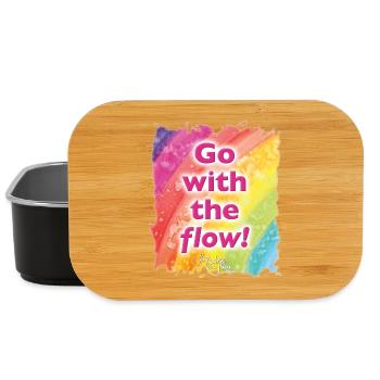 Rainbow flow - Sonja Ariel von Staden - Lunch Box - Schwarz - Vorne