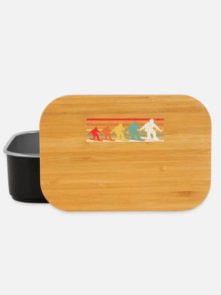 Snowboarder Snowboard - Lunch Box - Schwarz